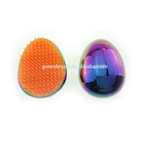 ABS material colorful Detangle hairbrush kids hair brush