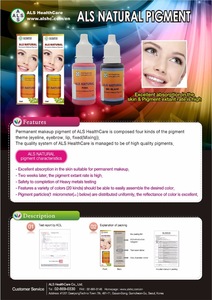 ALS HealthCare / Natural Pigment Permanent makeup pigment &amp; Tattoo ink permanent makeup ink