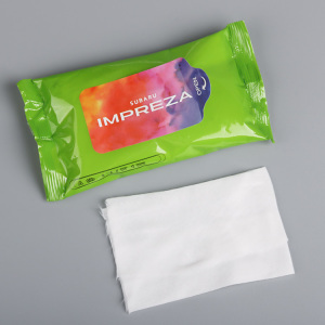 Auto 4s shop10pcs cleaning mini wet wipes wet tissue