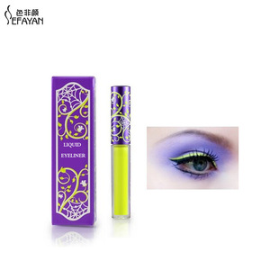 Best Sellers Custom Pigment  Liquid Eyeliner Pencil Long Lasting Black Color Eyeliner Stamp 2 in 1 Eyeliner For Eye