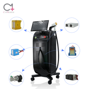 Best Selling permanent 3 Wavelength Alma soprano ice platinum 808nm professional diode nd yag laser hair removal machine