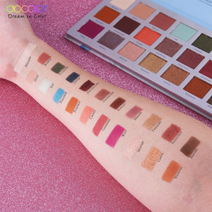 Brand  Docolor  Y2104 high quality   24 color beautiful  new model colorful eyeshadow palette