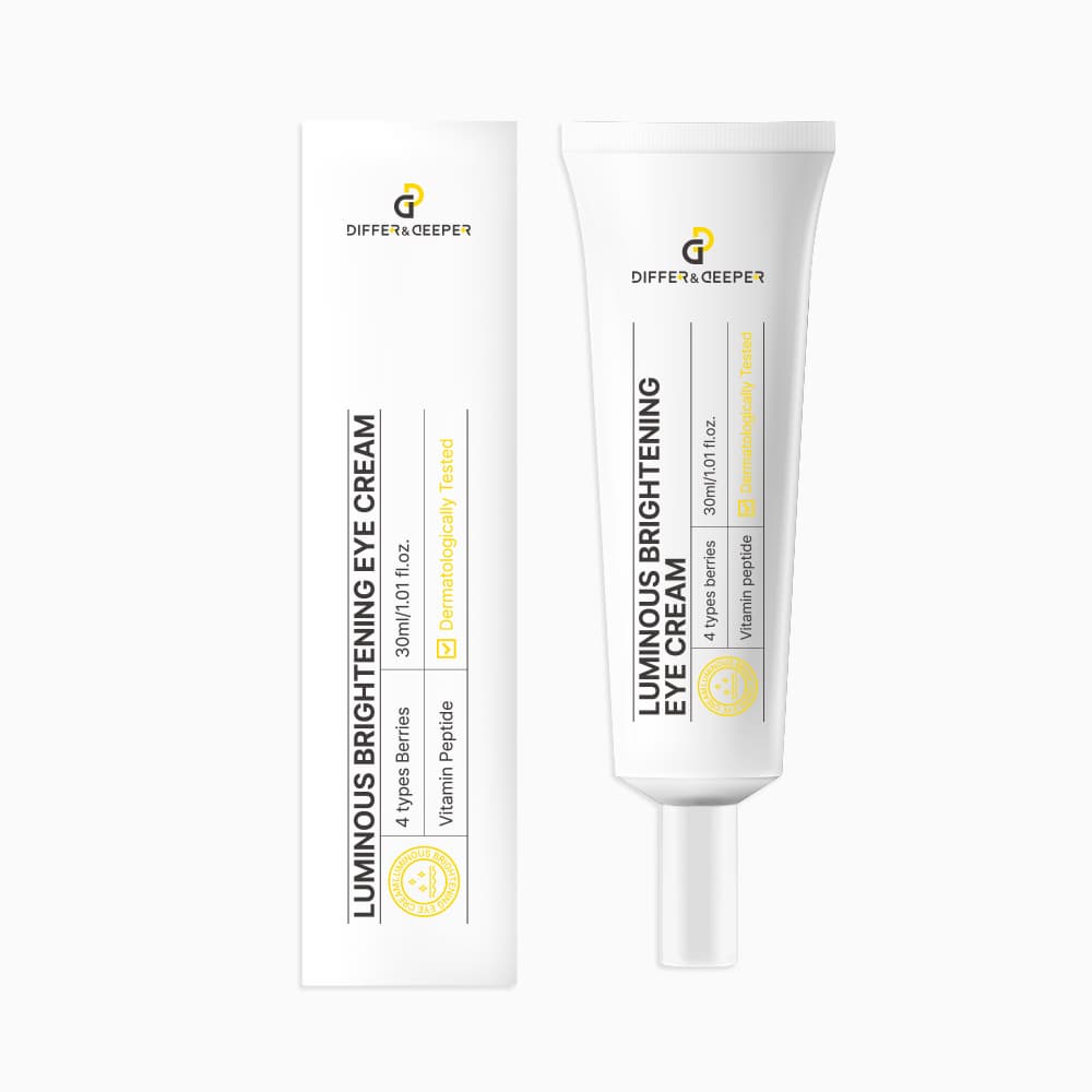 CPNP_DIFFER&amp;DEEPER Luminous Brightening Eye Cream, Full Face Eye Cream, Vitamin peptide