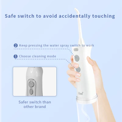 Efficiently High Pressure Waterproof Mini Love Oral Irrigators Water Flosser for Cleaning