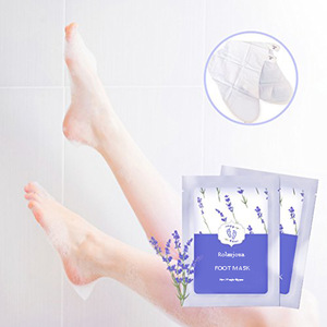 Exfoliating Foot mask Lavender Extract Foot Peel Mask Peeling Exfoliating