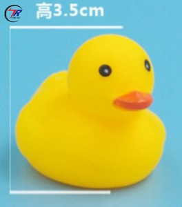 Factory Supply Customized Blank Diy Action Figure Duck Vinyl Bath Toy