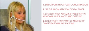 Gold Aroma Station Exar - oxygen jet aroma oxygen bar equipment