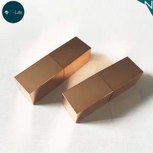 Hot Sale Luxury Rose Gold Square Lipstick Tube