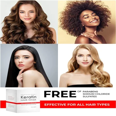 Keratin Hair Mask Nourishment Treatment for Hair Repair &amp; Beauty Mask