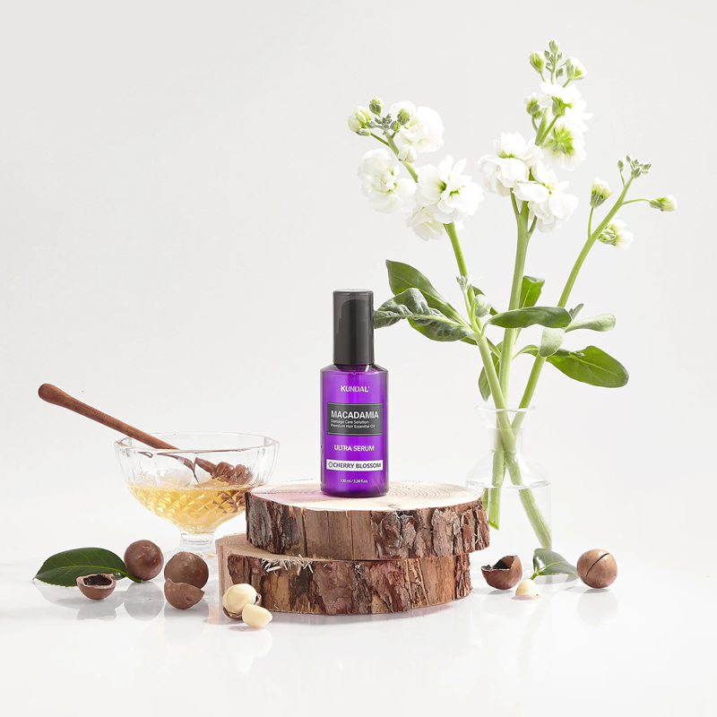 (KUNDAL) Macadamia Hair Serum [Cherry Blossom] 100ml