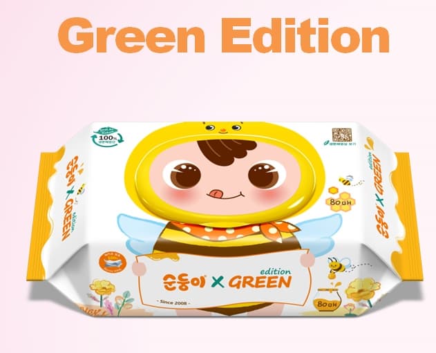 [made in korea] ECO-FRIENDLY BABY WET WIPES
