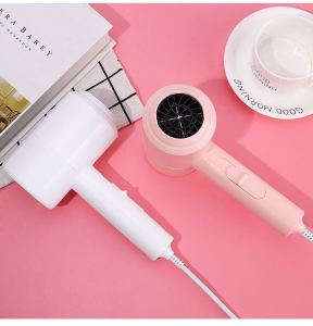 Mini travel super silent hair dryer negative ion hair blow drye