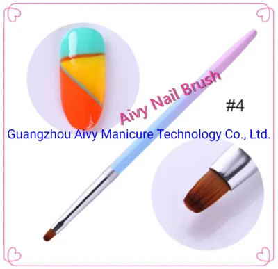 New Arrival Nail Brush Customized Liquid Nail Gel Brush