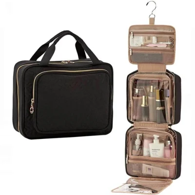 New Arrival Zipper Makeup Organizer Pouch Waterproof Women Travel Cosmetic Bag