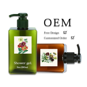 OEM Natural Ingredients Moisturizing Shower Gel Body Wash
