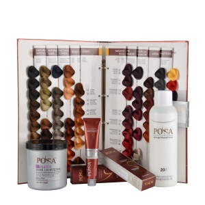 OEM / ODM Private Label Posa Professional Hair Salon Natural Argan Oil & Keratin Shine Hair Color Cream Hair Dye