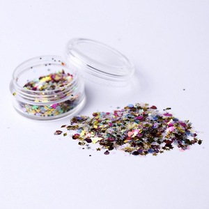 Party Used DIY body decoration Chunky Glitter and Gel Set