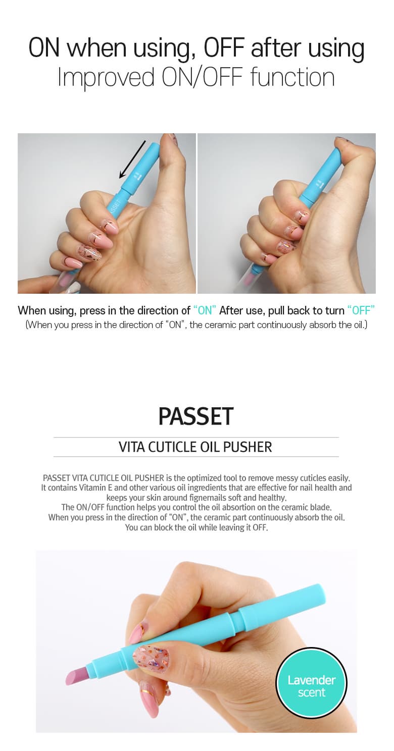 PASSET VITA CUTICLE OIL PUSHER
