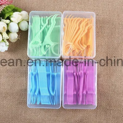 Personal Oral Care Plastic Box Dental Floss Toothpick Flosser Manufacturer