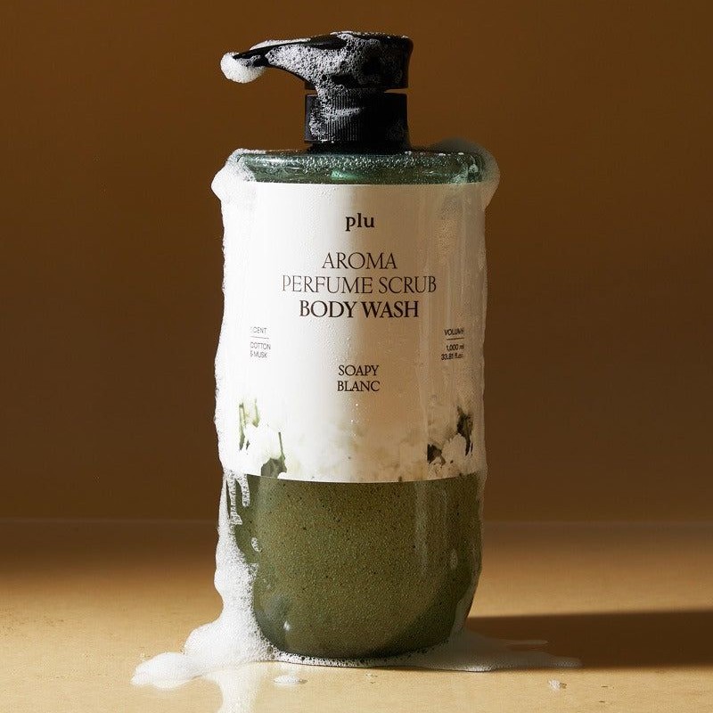 (PLU) Aroma Perfume Scrub Body Wash Soapy Blanc 1L