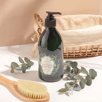 (PLU) Prestige SPA Scrub Body Wash Fresh Eucalyptus 500g