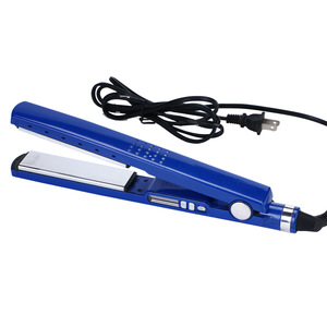 Professional nano titanium plate top 10 hair straighteners,flat iron power cord