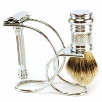 STAINLESS STEEL  Shaving Set