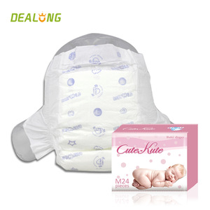 Super thin printed disposable baby diapers/nappies
