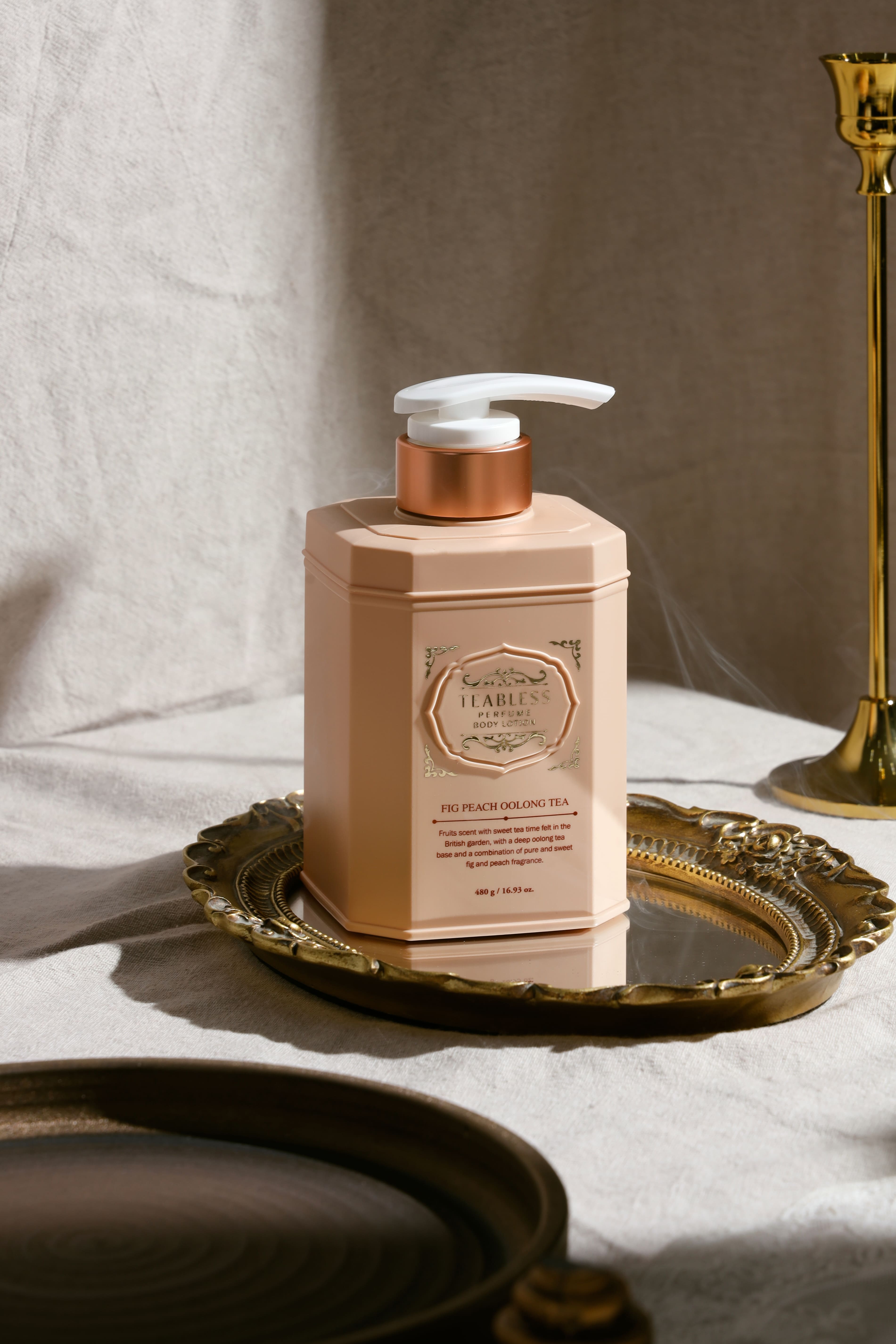 Teabless Fig Peach Oolong Tea Perfume Body Lotion 480g