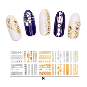 Tintark new styles 8 sets 3d nail art