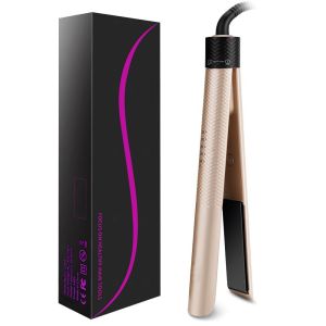 Top 10 Private label hair Straightener  Flat Iron  wholesales 2 in 1 hair curling iron