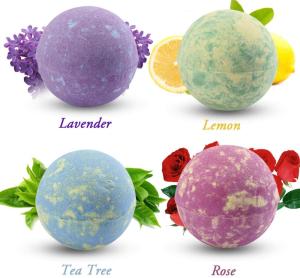 Wholesale OEM Fizzy Bubble Vegan Organic Bath Bombs Gift Set for Women Lovers