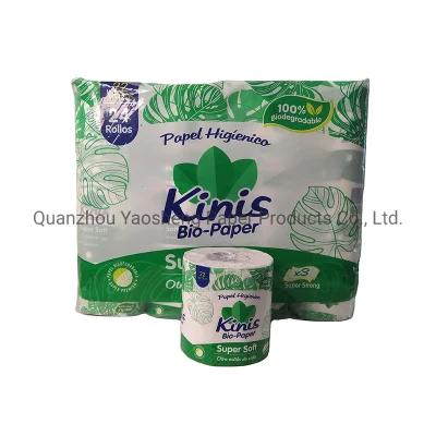 Wholesale Toilet Paper Products Biodegradable Toilet Paper 2ply 3ply Bathroom Tissue Paper