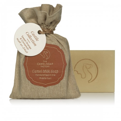 Camel milk soap Cinnamon and Orange - Castile Collection