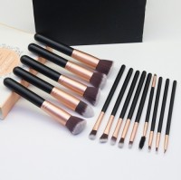 Professional Makeup Brush Set with Rose Gold Ferrules – Wholesale Cosmetic Brushes for OEM & Private Label
