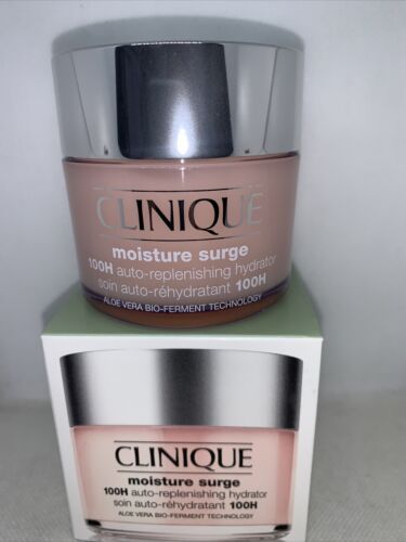 Clinique Moisture Surge 100H Auto Replenishing Hydrator Waloe vera 4.2 oz NEW