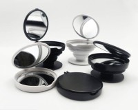 Mini Portable 2 In 1 Multi-purpose Makeup Mirror Airbag telescopic phone holder