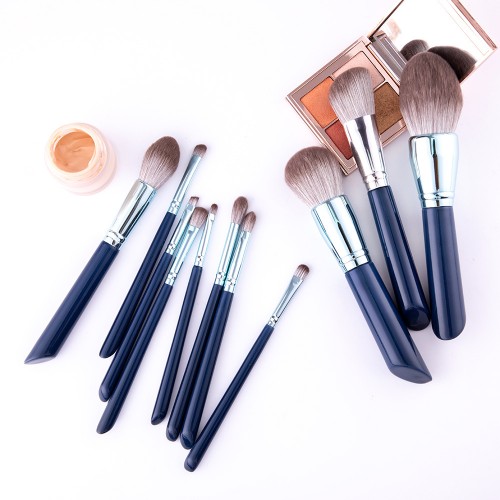 Private Label New Style Luxury Cosmetic Brush Professional Face Powder Foundation Eye Makeup Brush