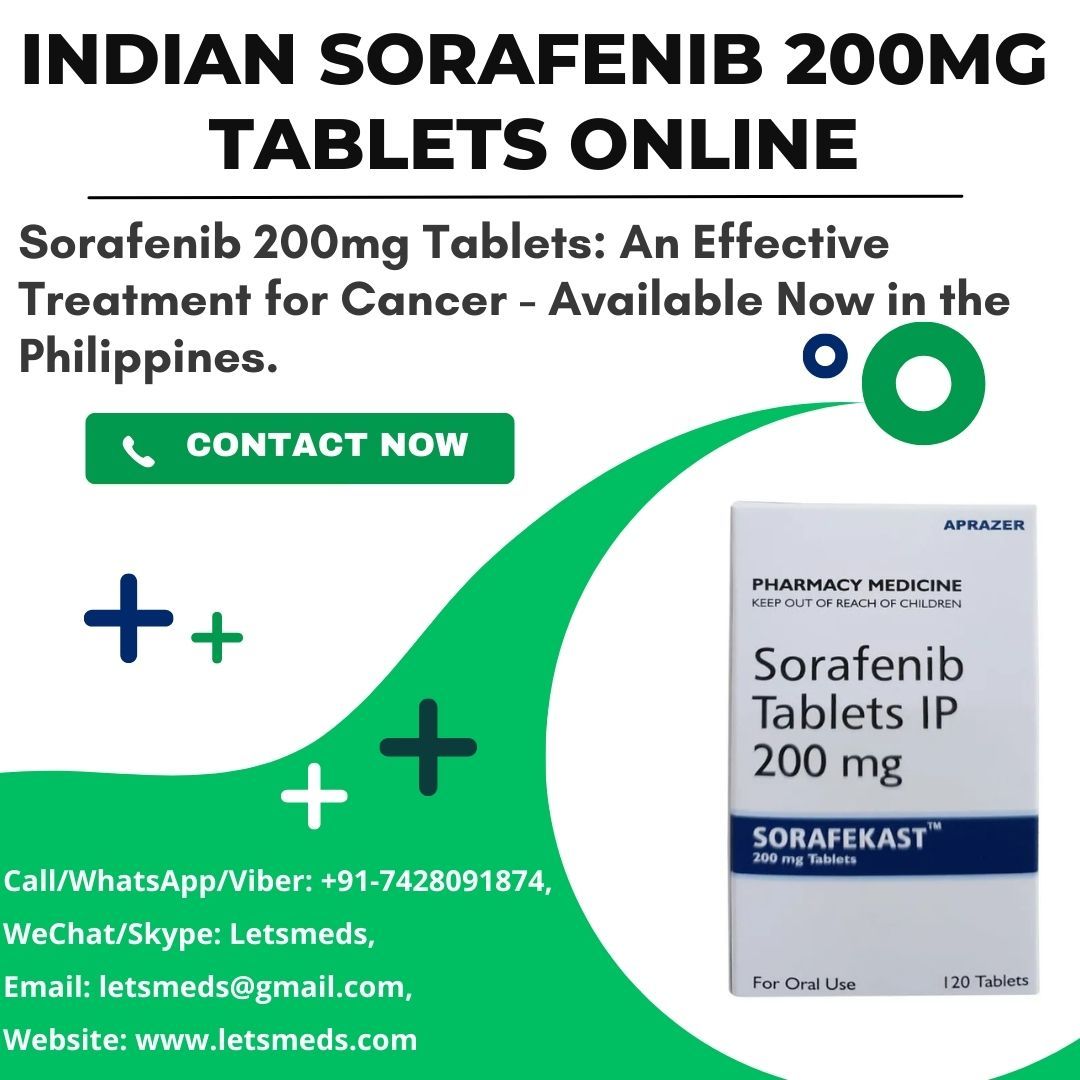 Buy Sorafenib 200mg Tablets Wholesale Price Online Philippines