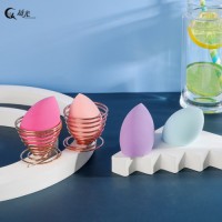Colorful Microfiber Beauty Makeup Sponge Blender Makeup Sponge Holder
