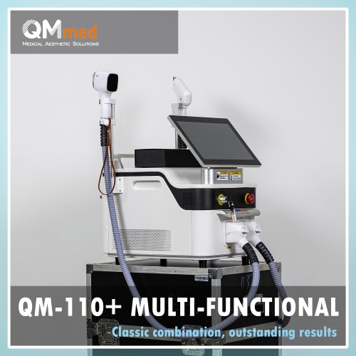 Professional Multi-Function Dual Laser Beauty Machine with Q-Switched Technology for Salon Carbon Peeling, Freckle Removal and Age Spot Reduction