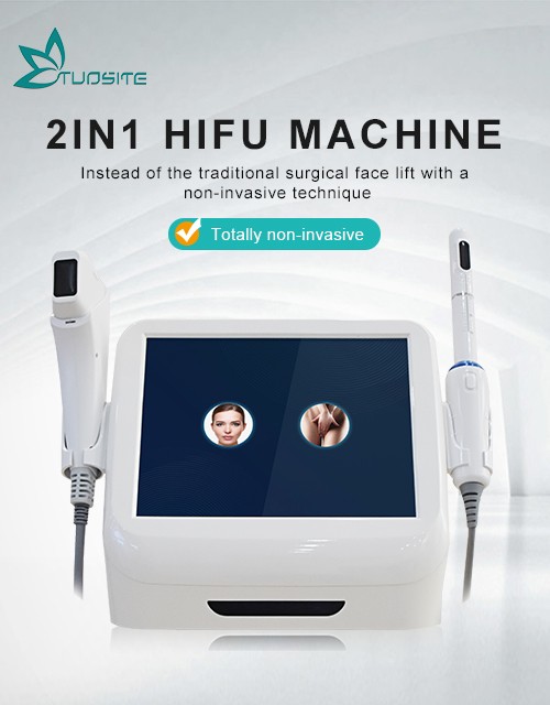 Salon equipment 2 in 1 Ultrasound 4D HIFU and HIFU Vajinal Machine for Face,Body and Vaginal