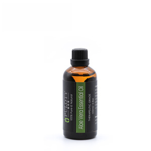 100% pure and natural essential oil aloe vera oil cosmetics