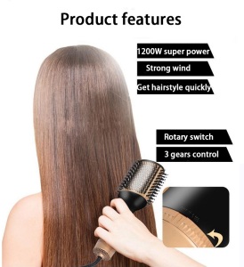 1400W Ionic Hair Dryer Constant Temperature Hammer Negative Professional Hairdryers Hair Care Hair Dryers with Diffuser