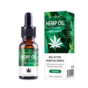 15ml Herbal Bio-active Hemp Cbd Oil Drops Seed Essential Oil Massage Essence Skin Care Help Sleep Natural Body Relieve Stress