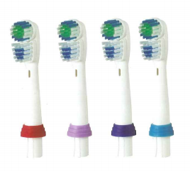 2 head toothbrush head