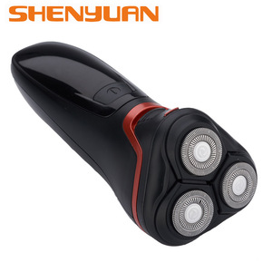 2017 hot new products washable rechargeable shaver electric razor 3 head male shaver and trimmer