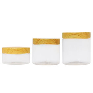 2021 Hot Sale New Style Customized Wholesale Clean Cream Jars Plastic Cosmetic Jars