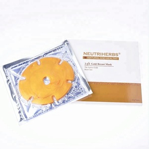 24K Gold Nourishing Lifting Pore Minimizing Crystal Moisturizing Breast Firming Mask