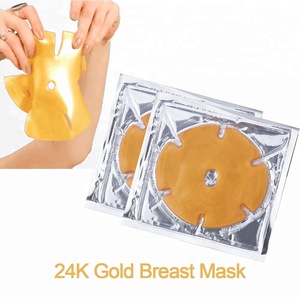 24K Gold Nourishing Lifting Pore Minimizing Crystal Moisturizing Breast Firming Mask
